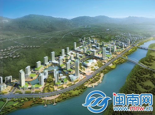 陽江創意文化產業園總體鳥瞰圖