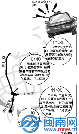 的哥沖關拒檢 載執(zhí)法員滿城跑